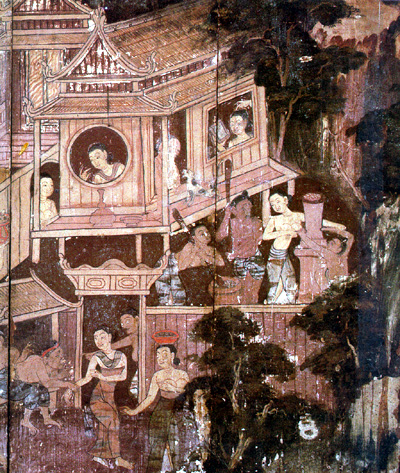 This particular village must have been constructed along the western border